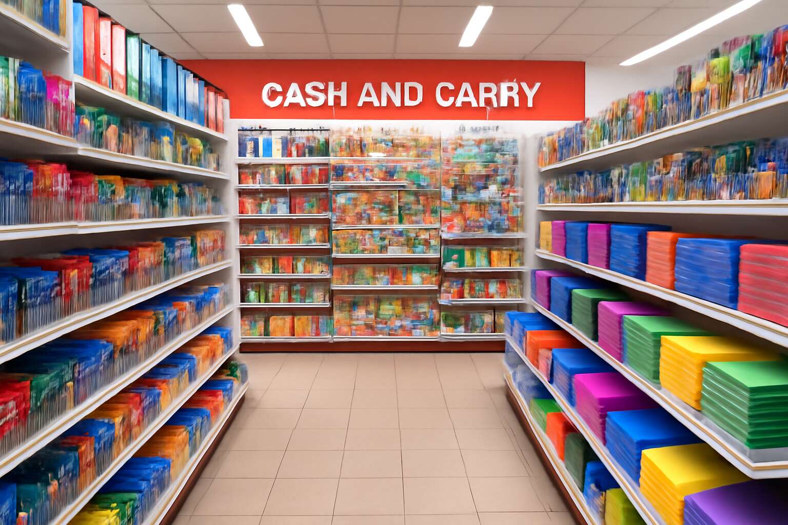 stationery cash and carry
