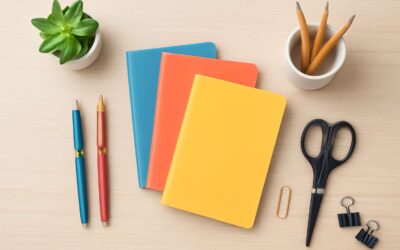 Elevate your desk with stationery which under clever organization hacks