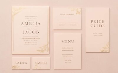 Discover chic options: wedding stationery packages prices that spark stylish celebrations