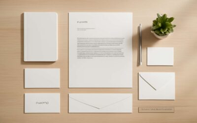 Stunning stationery mockup: Elevate Your Brand with Realistic Design.