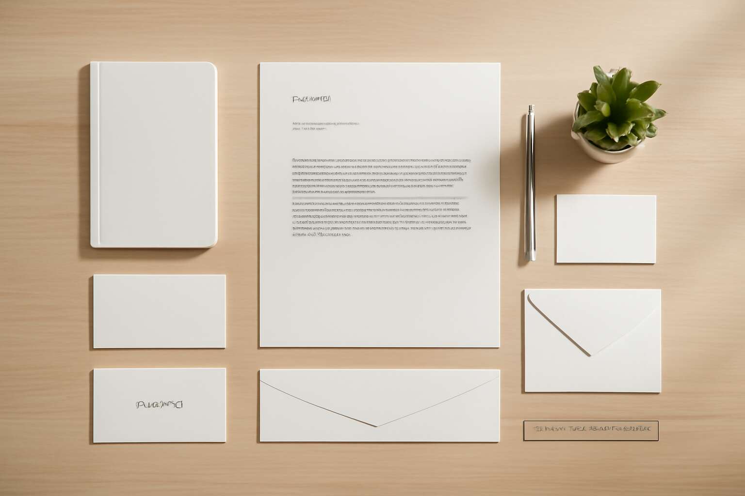 stationery mockup