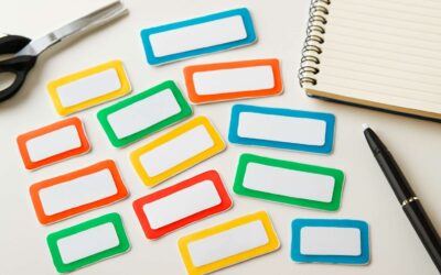 Make Your Desk Shine with labels for stationery: A Fun Organizational Hack