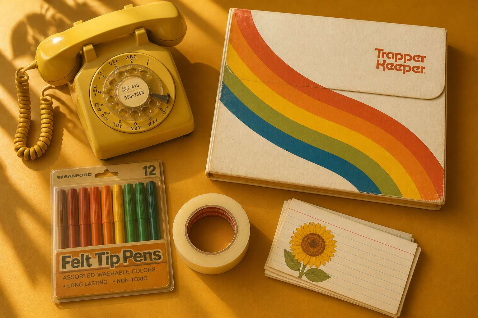 70s stationery