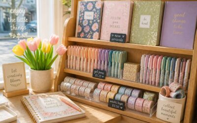 Stationery shop springs into the season with new pencils.