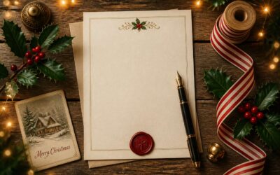 Send holiday cheer with Christmas stationery.